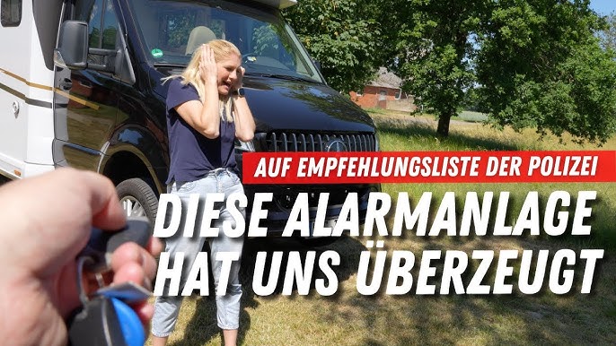 ALARMANLAGE ‼️ fürs Wohnmobil CarPro-Tec Fusion 4G 