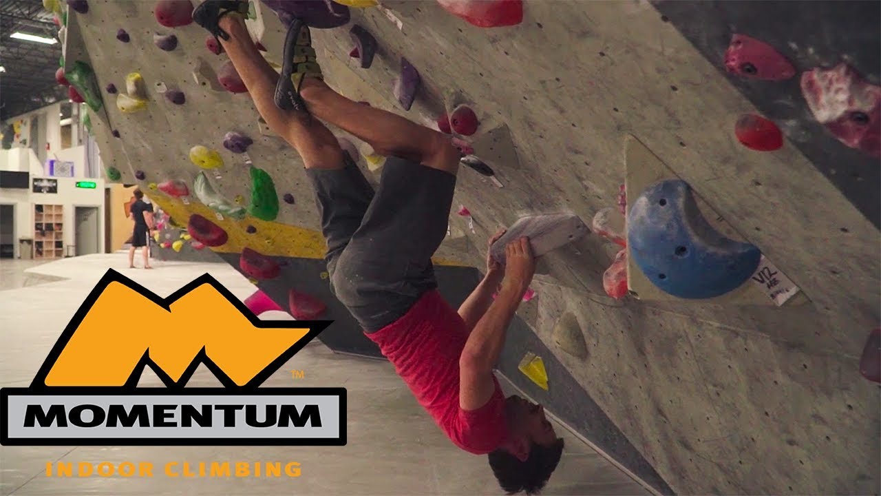 Momentum indoor climbing Gym YouTube