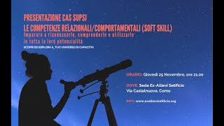 LE COMPETENZE RELAZIONALI/COMPORTAMENTALI (Soft Skill) - CAS SUPSI screenshot 1