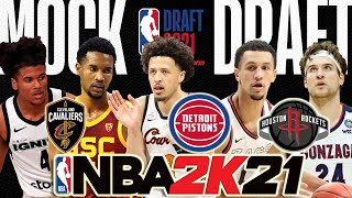 NBA 2K21 | 2021 NBA DRAFT SIMULATION | 2K 2021 DRAFT SIM screenshot 2