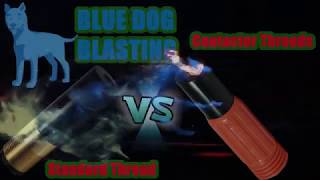 Contractor Thread Blast Nozzle vs Standard Nozzle