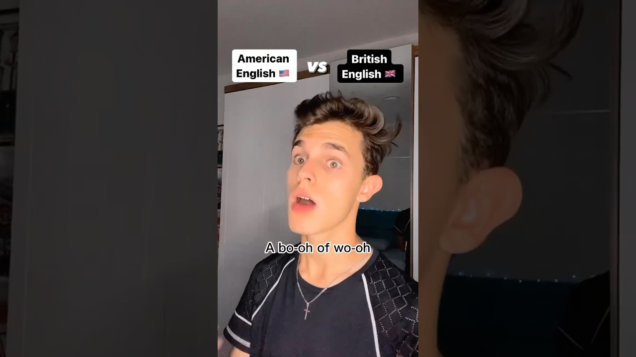 American English 🆚 British English 🇺🇸🇬🇧😂 