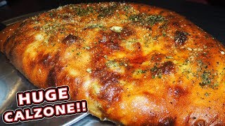 Café Panuzzo's 5lb Monster Calzone Challenge