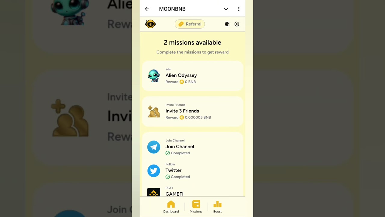 MOONBNB Telegram bot New launch project