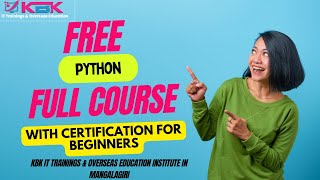 Python for Beginners | complete Programming ,ONLINE & OFFLINE  COURSE  8500/- ONLY