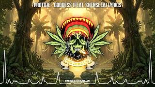 Protoje - Goddess (Feat. Shenseea) 🌺 Lyric Video / New Jamaican Reggae 2026 / Roots Visualizer