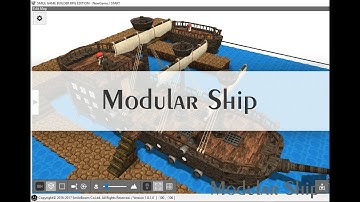 Modular Ship Preview - Smile Game Builder - By Jackson Meira