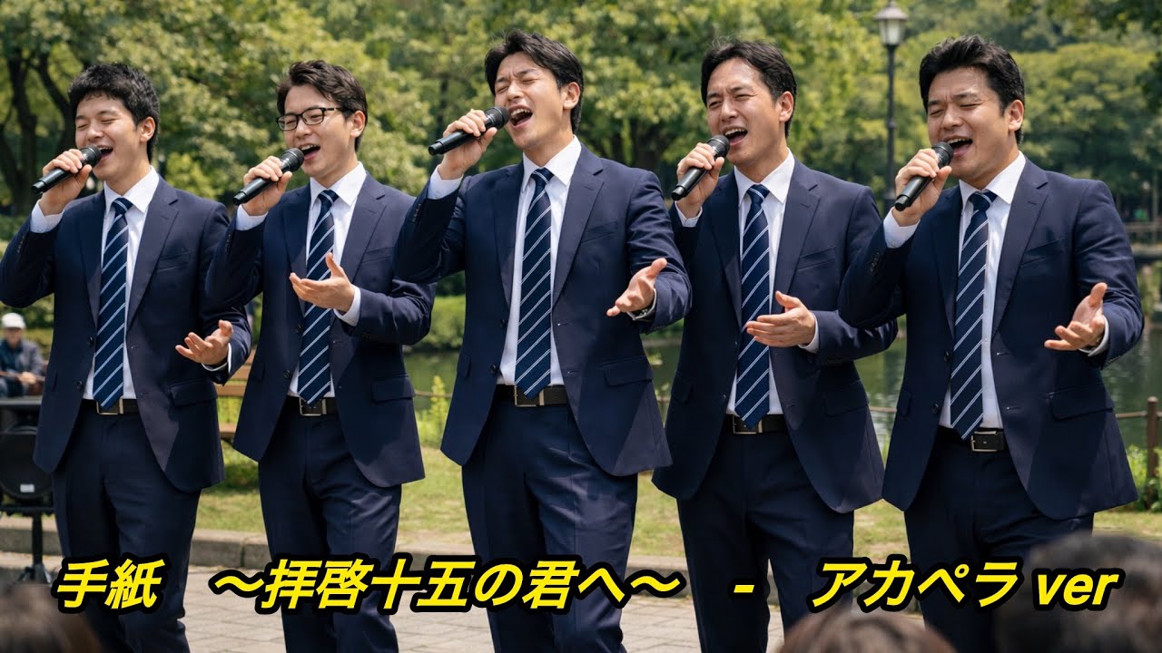 【AI カバー】手紙〜拝啓十五の君へ〜(アカペラ ver)