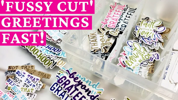 *Cardmaking Hack* Make Hundreds of 'Fussy Cut' Greetings FAST!
