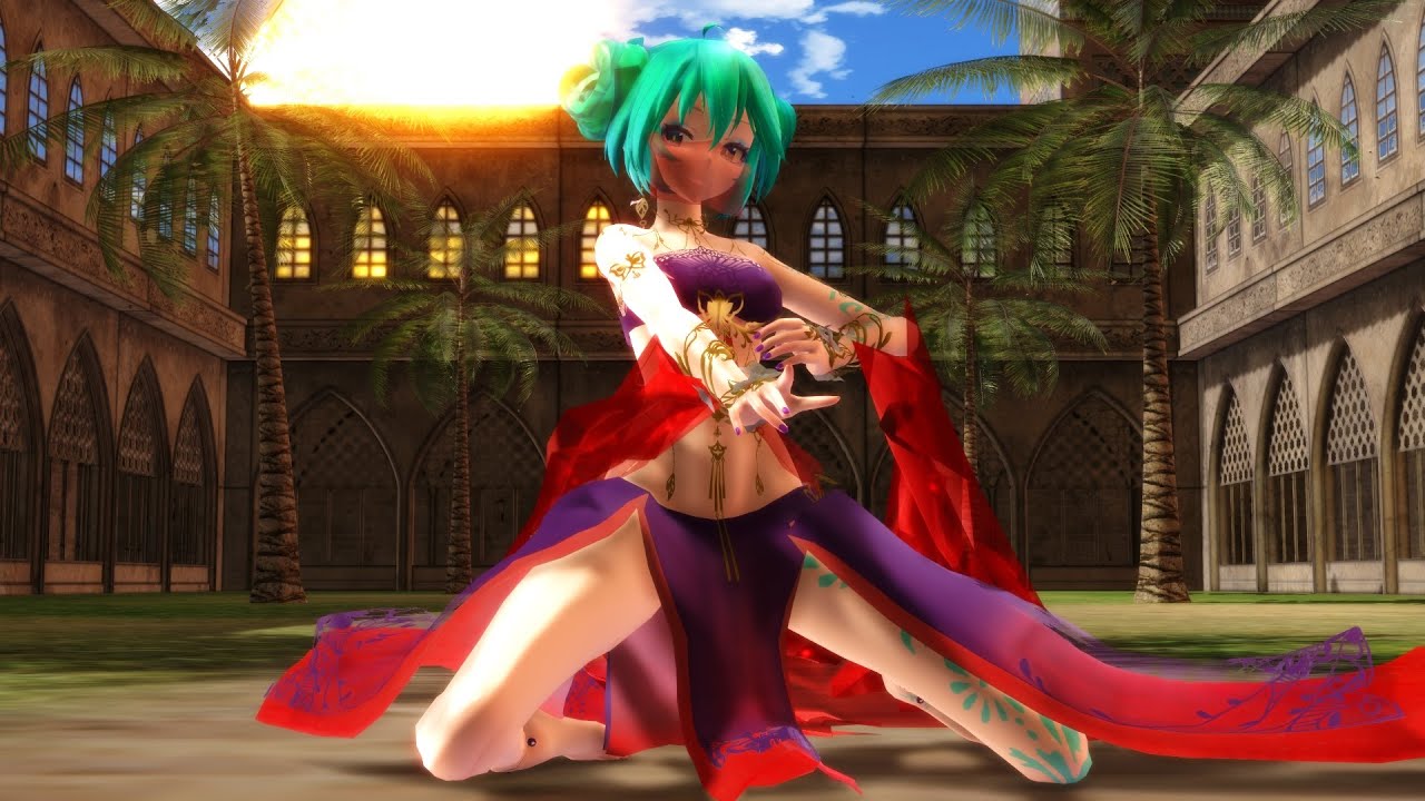 [MMD] TDA Belly Dancer Miku - Adeyyo