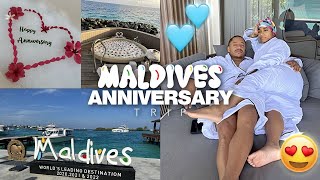 Come With Us On Our One Year Anniversary Trip To Maldives.  #Day1