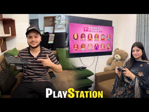 Surprising my wife with her childhood PS console😍| Momina ki Bachpan ki yadein taza hogayi🥹
