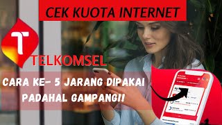 Cara Cek Sisa Kuota Telkomsel || Cek Kuota Internet