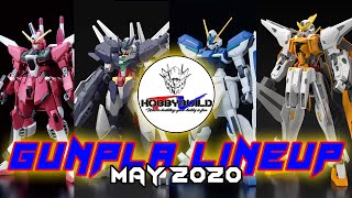 Gunpla Lineup May 2020 | HobbyBuild TV