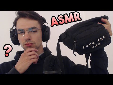 ASMR : qu'y a-t-il dans ma SACOCHE ? 🤔
