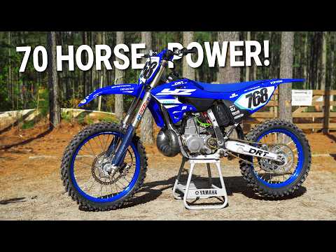 Custom YZ400 2 stroke is a MONSTER!