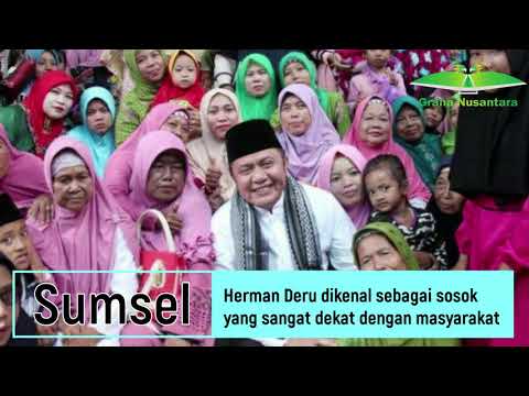 Inilah Sosok Herman Deru Gubernur Sumatera Selatan