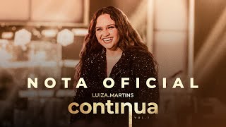 Luiza Martins - Nota Oficial (Clipe Oficial)