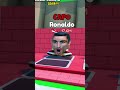 SFIDO CRISTIANO RONALDO SU ROBLOX #shorts