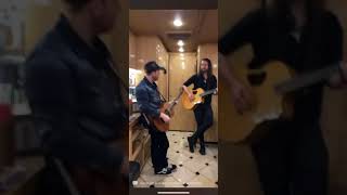 Scotty McCreery Your Man Same Truck Facebook Live Celebration from bus