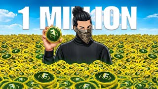 I Collected 1,000,000 FF Coins 💰 in Just 24 Hours! 😰