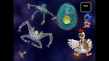 Chicken Invaders Universe Boss Rush (Part 2) using (...Run!) Soundtrack from Sonic.exe TSOH.