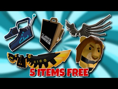 Hướng Dẫn Cách Lấy 5 Vật Phẩm FREE Từ Event Clarks' CICAVERSE | ROBLOX