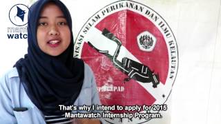 2015 Mantawatch Internship Program - Mutiara Dhitasari