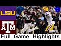 LSU vs #5 Texas A&M Highlights | College Football Week 13 | 2020 College Football Highlights