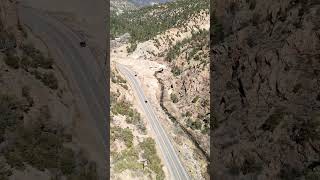 Drone Video Jemez Soda Dam Springs New Mexico 2023