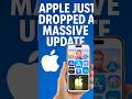 Apple Just Dropped a Massive Update