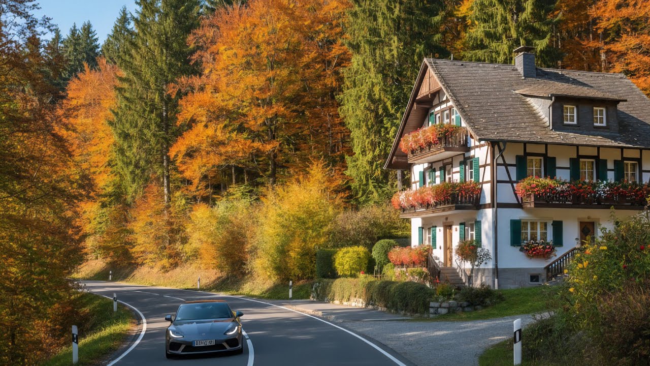 🚗 Golden Autumn in the Black Forest 🇩🇪 1🍂 8 Villages | Offenburg to Oberkirch