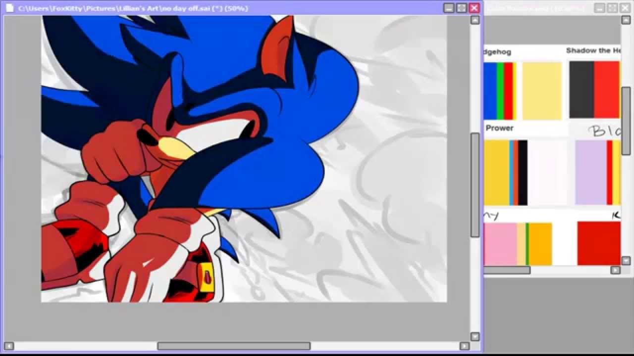 [TEST RUN] Speedpaint - YouTube