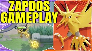 Zapdos Looks Insanely Strong Pre Release Gameplay Pokemon Unite