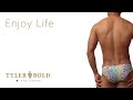 Leopard Rainbow High Leg, Men's Super Bikinis | レオパード レインボー ハイレグ3D メンズスーパービキニ【Tyler Bold/タイラーボールド】