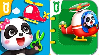 Baby Panda vs Little Panda P2 - Baby Panda’s Handmade Crafts vs Little Panda's Book of Vehicles screenshot 4