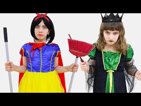 حبيبة والساحرة الشريرة     