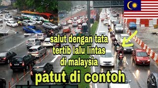 lalu lintas di malaysia sangat tertib