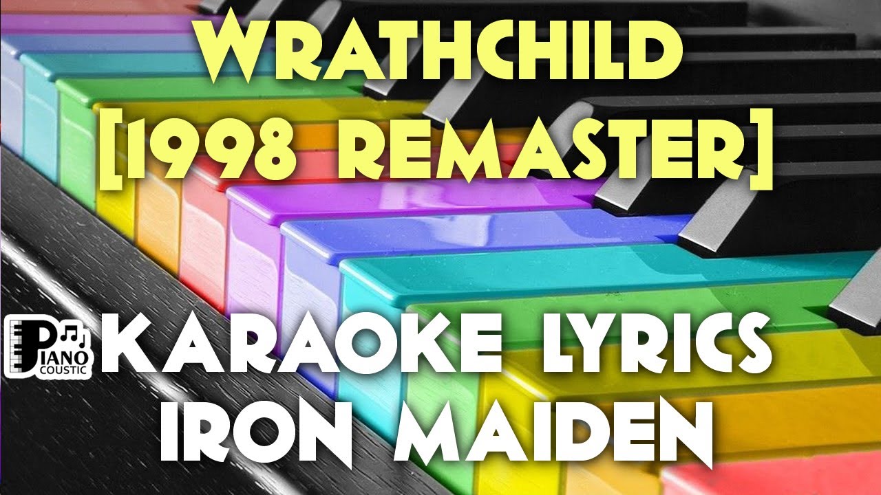 WASTING LOVE IRON MAIDEN KARAOKE LYRICS VERSION HD YouTube