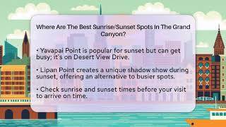 Where Are The Best Sunrise/Sunset Spots In The Grand Canyon? - Everything About Phoenix