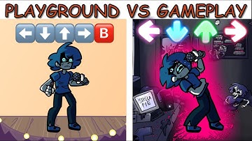 FNF Character Test | FNF Playground Remake 1,2,3,4 | gameplay VS playground