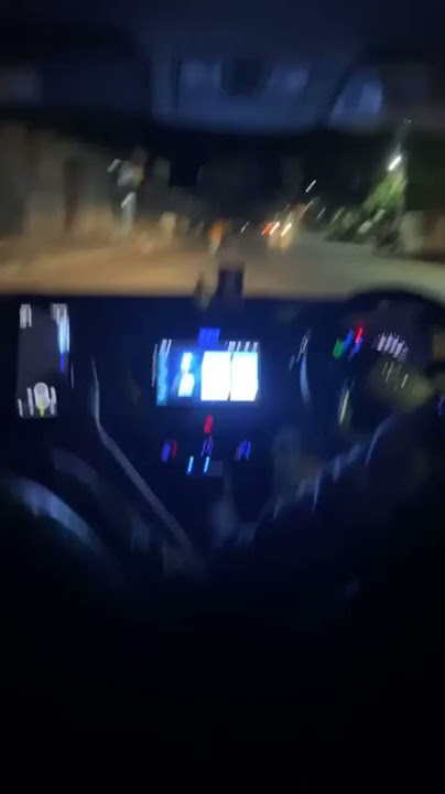 status berkendara malam mobil.dengan teman-teman aksi mobil