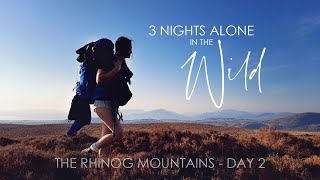 My First Ever Multi-Night Adventure • 3 Nights Alone in the Wild • DAY 2 in the Rhinogs, Eryri