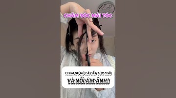 Team Cắt Tóc Mái Vô Xem! #shorts #tips