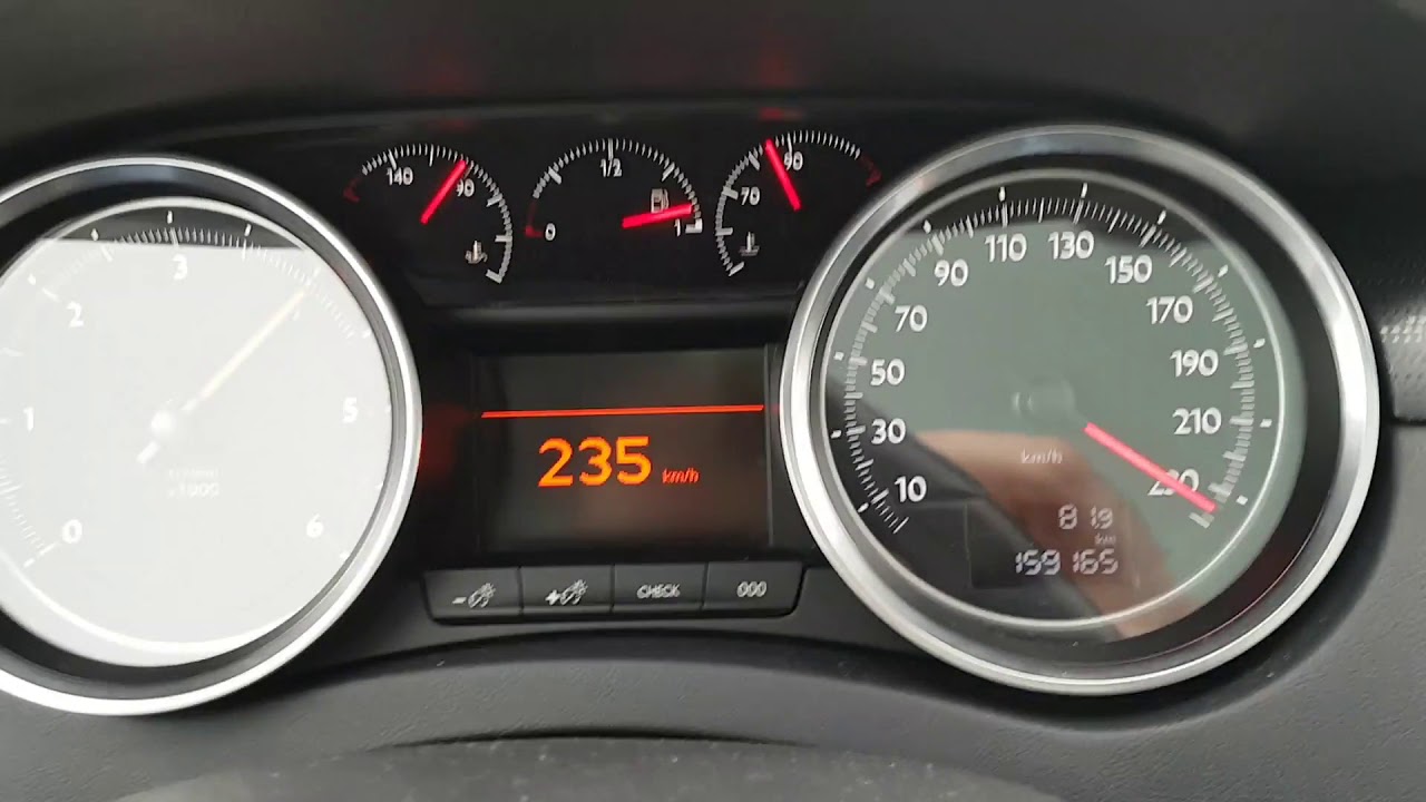 Peugeot 508 Sw 2.0Hdi 163Km (Plus Chip Na 196Km )Vmax 241 - Youtube
