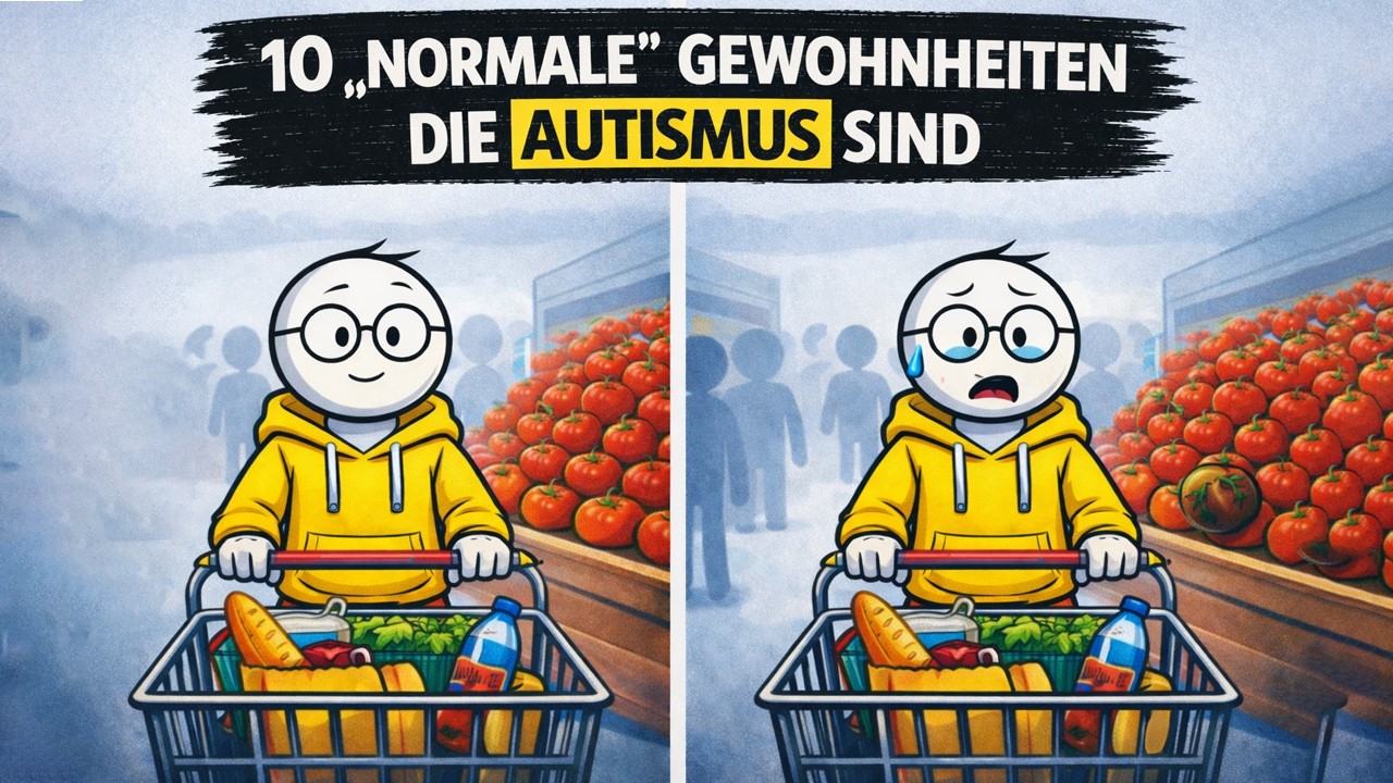 10 GEWOHNHEITEN, die NORMAL erscheinen, aber ANZEICHEN für AUTISMUS sein können | Psychologie 🧠