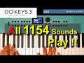 Roland gokeys 3  all 1154 sounds play no talking