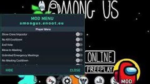 Download Among us hack mod menu for android and ios