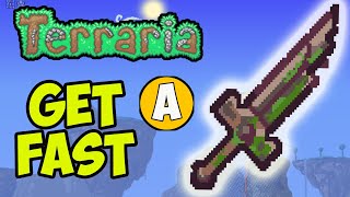 Terraria how to get Broken Hero Sword (EASY) | Terraria 1.4.4.9 Broken Hero Sword