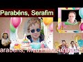 Olá Filho, Olá SERAFIM, feliz aniversário pelos teus 12 anos